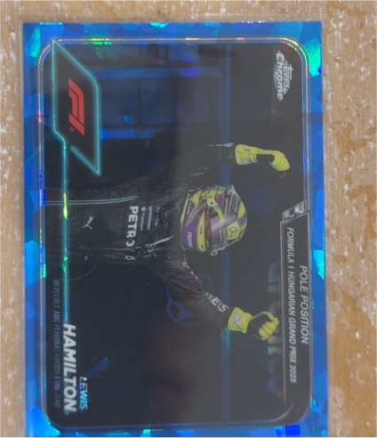 2024 Topps Chrome Formula 1 #158 Lewis Hamilton — front
