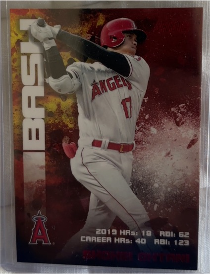2020 Topps Stadium Club Bash and Burn #BAB-3 Shohei Ohtani — front