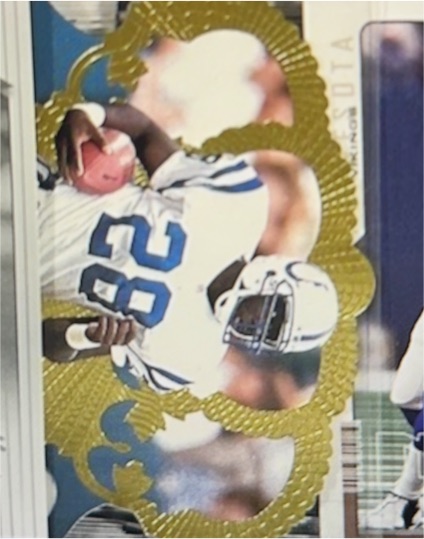 1995 Pacific Crown Royale #7 Marshall Faulk — front