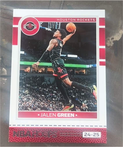 2024-25 Panini NBA Hoops #26 Jalen Green — front