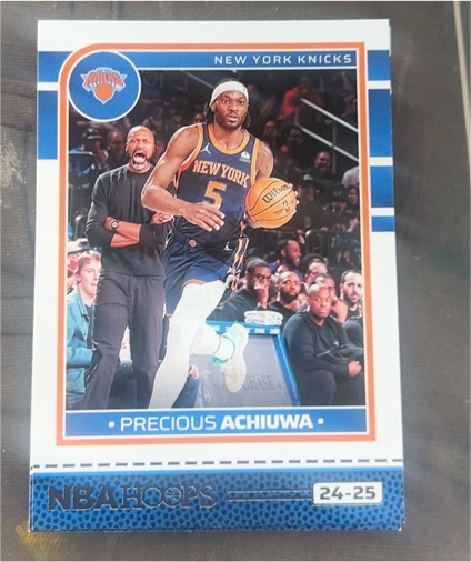 2024-25 Panini NBA Hoops #97 Precious Achiuwa — front