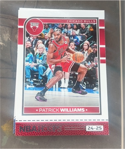 2024-25 Panini NBA Hoops #24-25 Patrick Williams — front