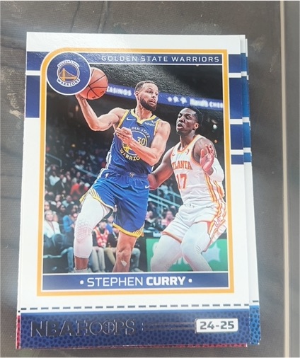 2024-25 Panini NBA Hoops #24-25 Stephen Curry — front
