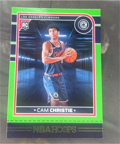 2024-25 Panini NBA Hoops #276 Cam Christie — front