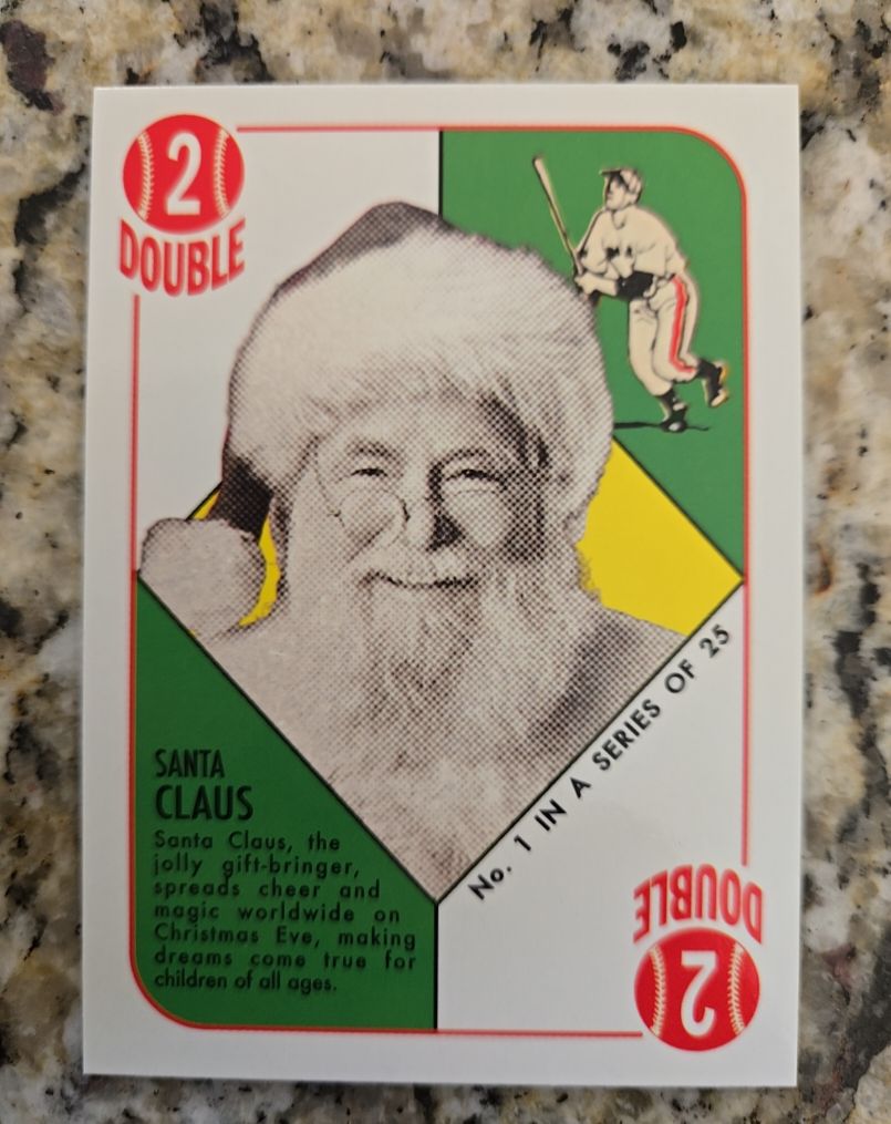 2025 Topps Holiday The Santa Archives #TSA-51 Santa Claus — front