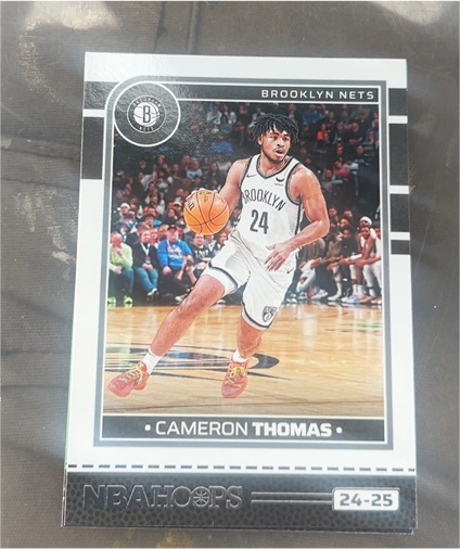 2024-25 Panini NBA Hoops #36 Cameron Thomas — front