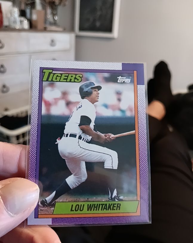 1990 Topps #280 Lou Whitaker — front