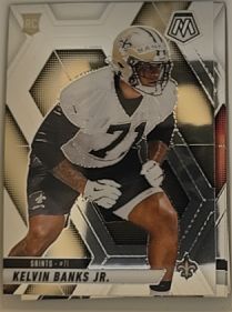 2025 Mosaic #372 Kelvin Banks Jr. — front