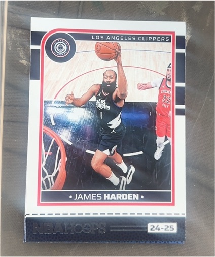 2024-25 Panini NBA Hoops #24-25 James Harden — front