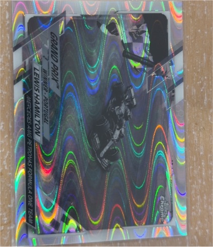 2021 Topps Chrome F1 #56 Lewis Hamilton — front