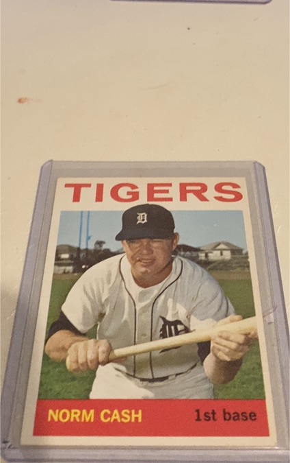 1964 Topps #425 Norm Cash — front