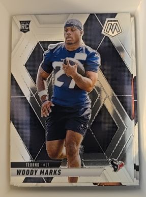 2025 Panini Mosaic #395 Woody Marks — front