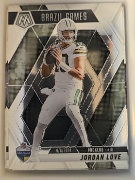 2025 Panini Mosaic #10 Jordan Love — front