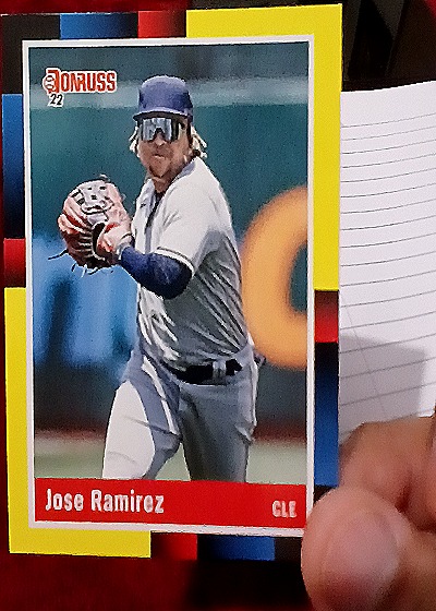 2022 Donruss 1988 Retro #235 Jose Ramirez — front