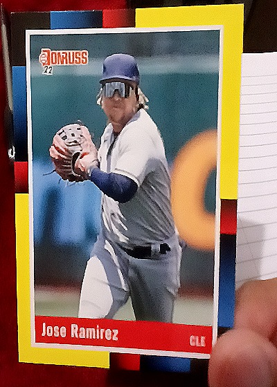 2022 Donruss 1988 Retro #235 Jose Ramirez — front