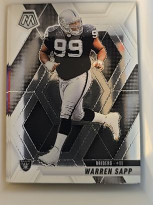 2025 Panini Mosaic #99 Warren Sapp — front
