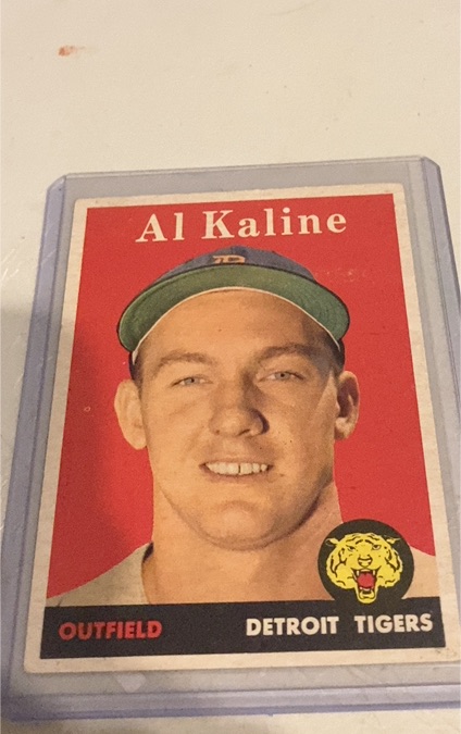 1958 Topps #70 Al Kaline — front