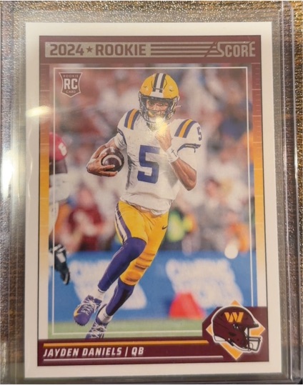 2024 Panini Score #302 Jayden Daniels — front