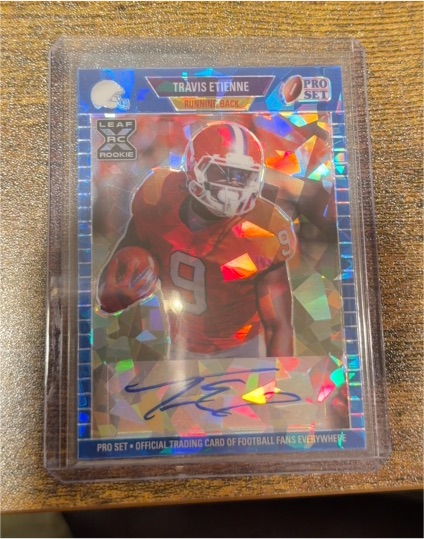 2021 Leaf Pro Set #PA-TE1 Travis Etienne Rookie — front