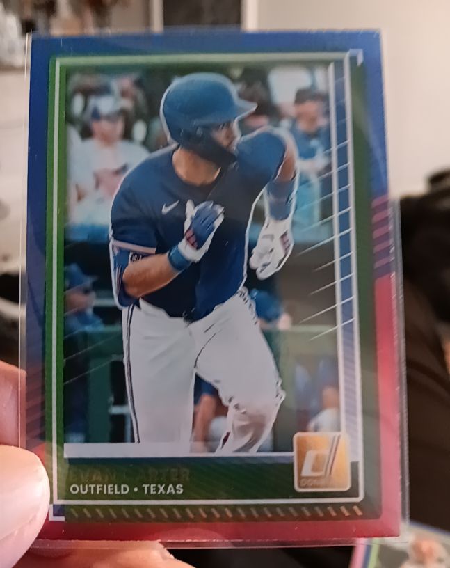 2025 Panini Donruss #77 Evan Carter — front