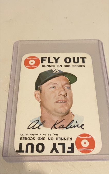 1968 Topps Game #27 Al Kaline — front