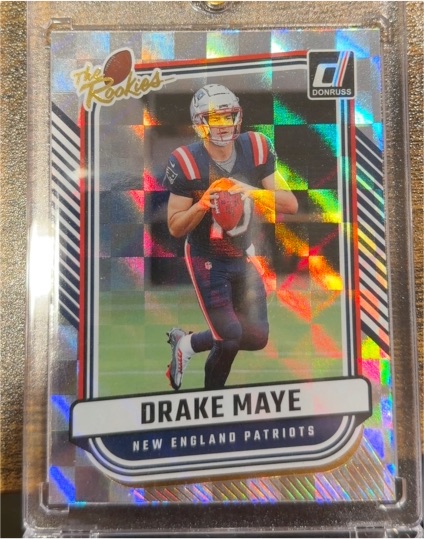 2024 Panini Donruss The Rookies #TR-39 Drake Maye — front