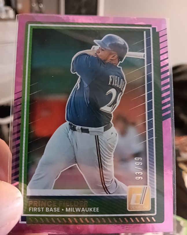 2025 Panini Donruss #62 Prince Fielder — front