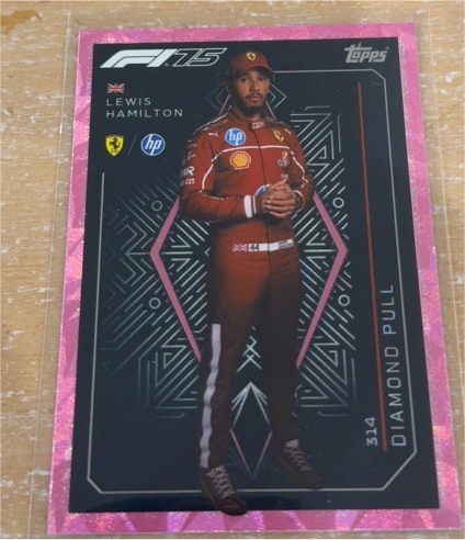 2025 Topps F1 Turbo Attax #314 Lewis Hamilton — front