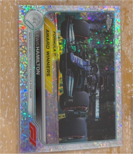 2022 Topps Chrome Formula 1 #195 Lewis Hamilton — front