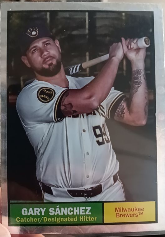 2024 Topps Archives #82 Gary Sánchez — front