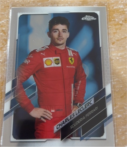 2021 Topps Chrome Formula 1 #11 Charles Leclerc — front