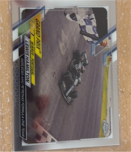 2021 Topps Chrome Formula 1 #149 Lewis Hamilton — front