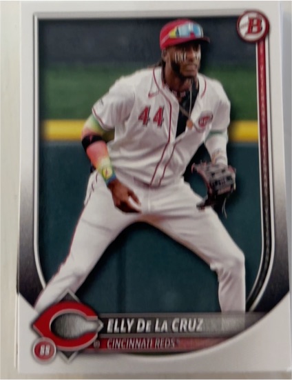 2025 Bowman #44 Elly De La Cruz — front