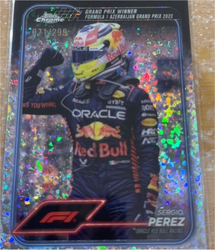 2024 Topps Chrome Formula 1 #146 Sergio Perez — front