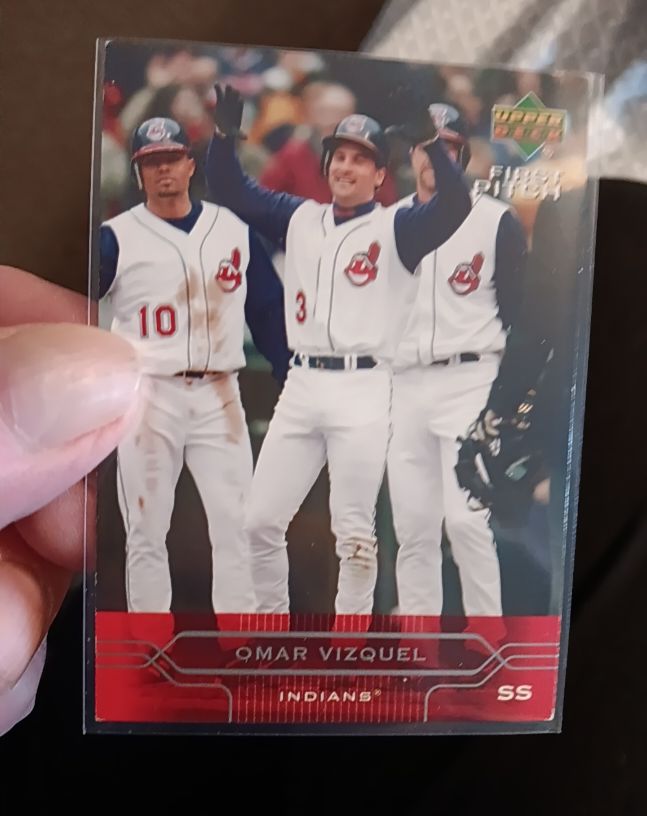 1995 Upper Deck #1 Omar Vizquel — front