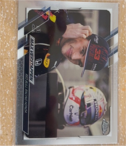 2021 Topps Chrome Formula 1 #43 Max Verstappen — front