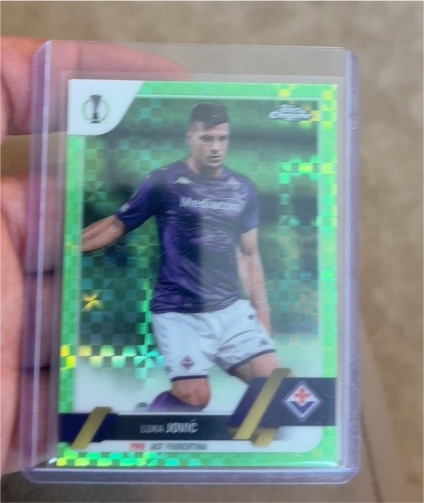 2022-23 Topps Chrome UEFA Club Competitions #133 Luka Jović — front