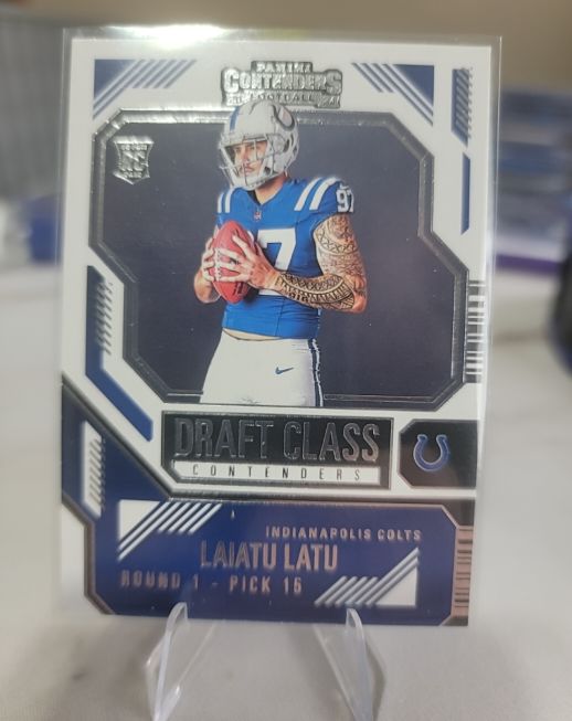 2024 Panini Contenders Draft Class Contenders #24 Laiatu Latu — front