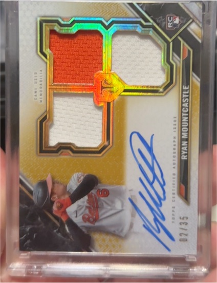 2021 Topps Triple Threads #TT-RM Ryan Mountcastle — front