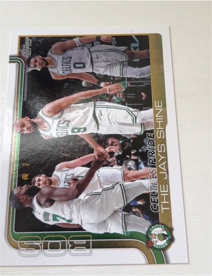 2025-26 Topps #272 Celtics Pride: The Jays Shine — front
