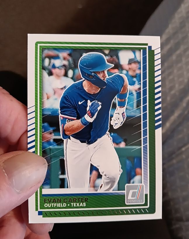 2025 Donruss #77 Evan Carter — front