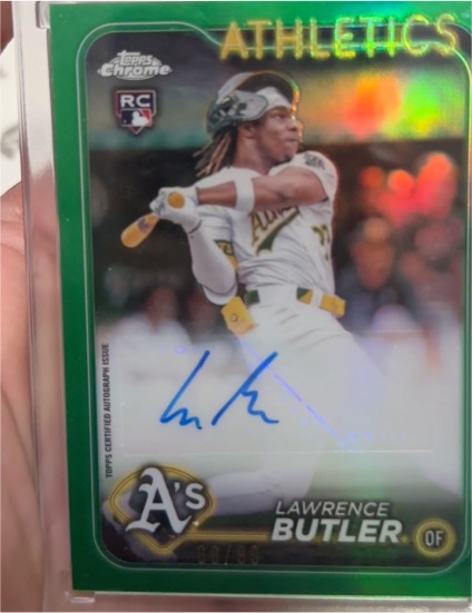 2024 Topps Chrome #AC-LB Lawrence Butler — front