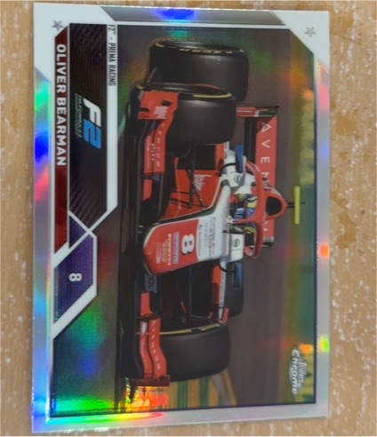 2023 Topps Chrome Formula 1 #123 Oliver Bearman — front