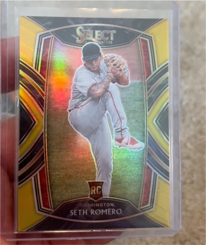 2021 Panini Select #231 Seth Romero — front