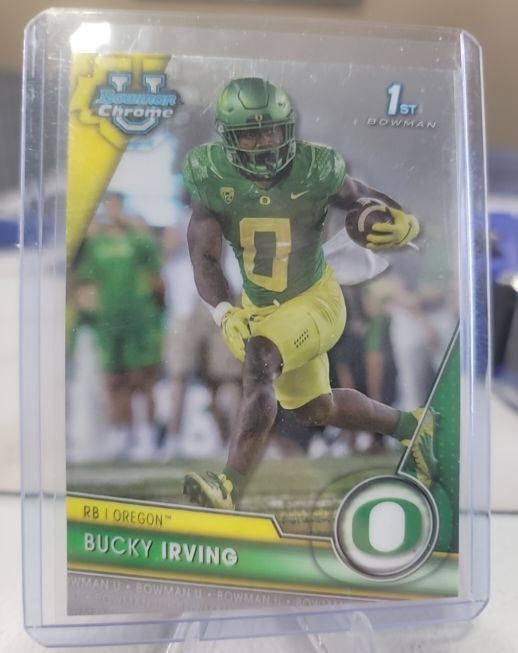 2023 Bowman Chrome University #153 Bucky Irving — front