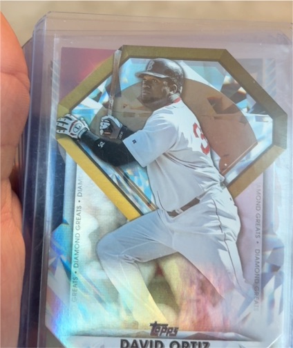 2022 Topps Update #DGDC-56 David Ortiz Diamond Greats Die Cuts — front