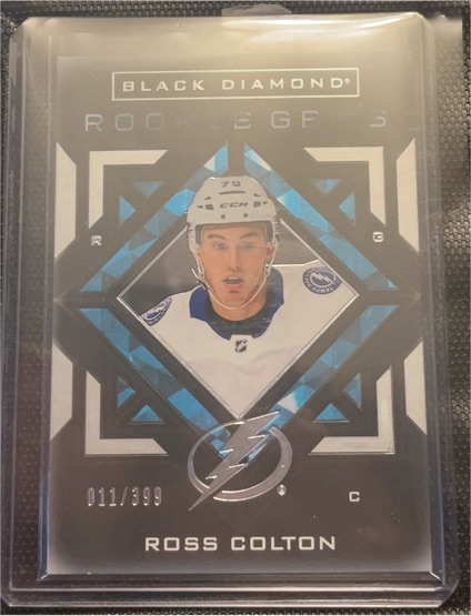 2021-22 Upper Deck Black Diamond Rookie Gems #RG-RC Ross Colton — front