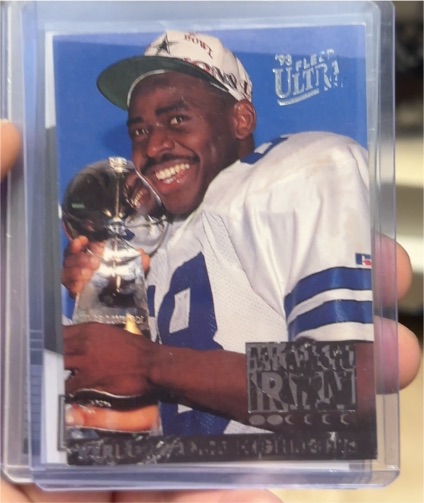 1993 Fleer Ultra #1 Michael Irvin — front
