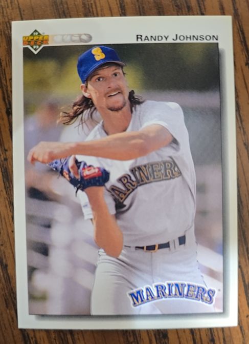 1992 Upper Deck #164 Randy Johnson — front