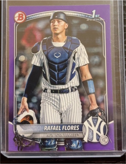 2025 Bowman #BP-34 Rafael Flores — front